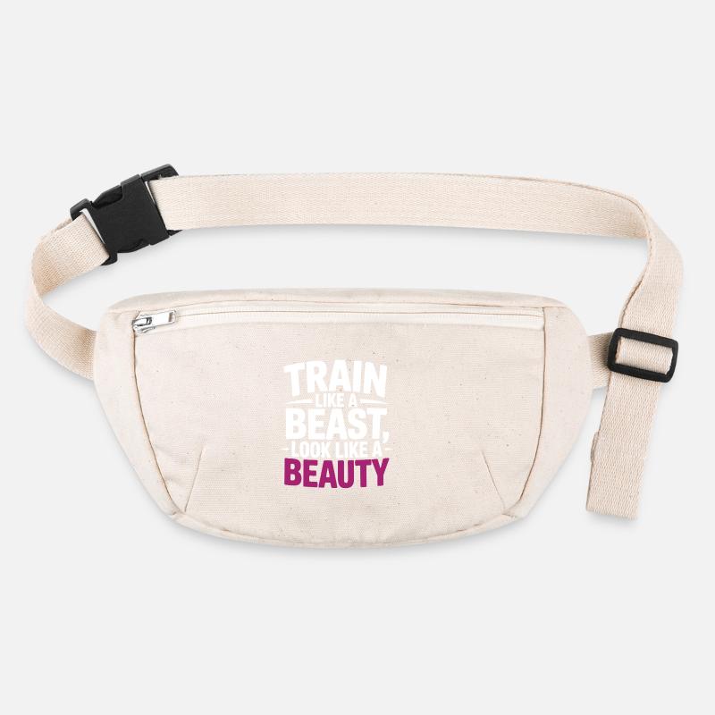 Entraînez-vous comme une bête, ressemblez à une beauté Sac banane recyclé Stanley/Stella