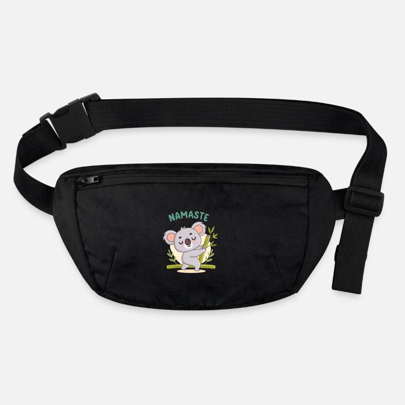Koala-Namaste-Pastellbambus Stanley/Stella recycelte Gürteltasche