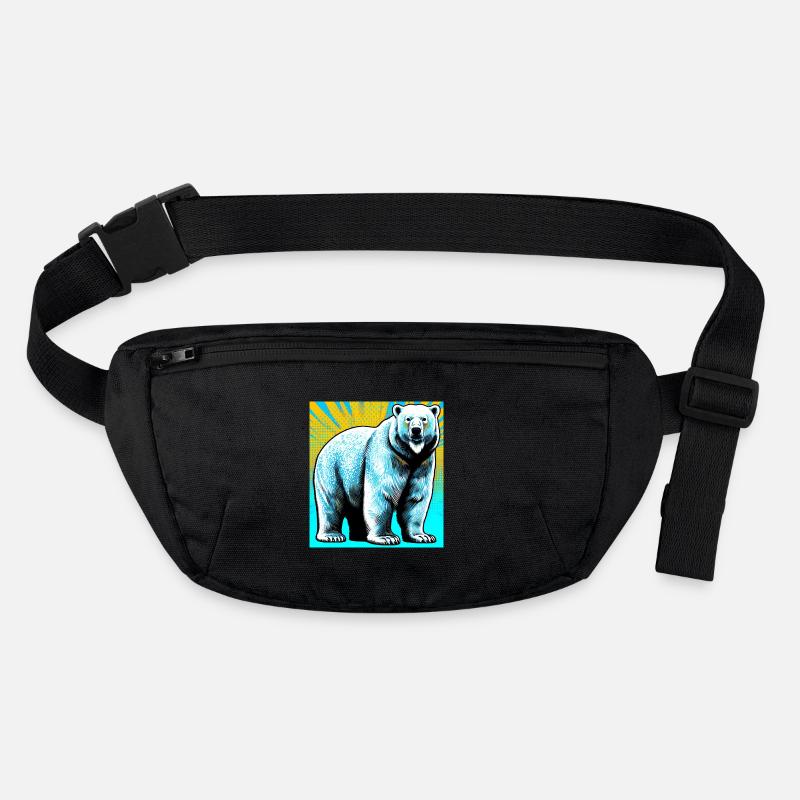 ours blanc Sac banane recyclé Stanley/Stella