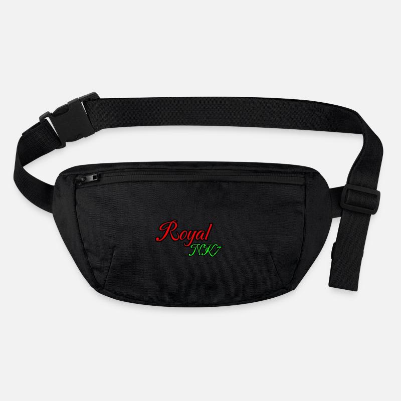 Royal - Stanley/Stella recycelte Gürteltasche - Schwarz