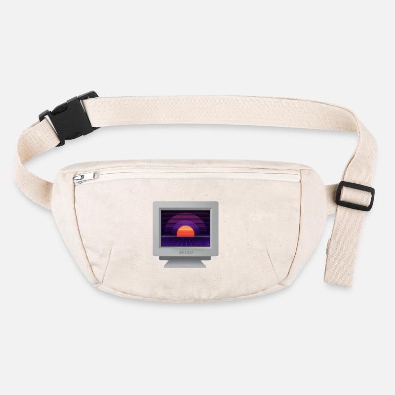 CRT Design - Future Retro Tapete Stanley/Stella recycelte Gürteltasche