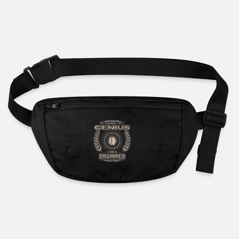 oui je suis un génie drumms poison BATTEUR Sac banane recyclé Stanley/Stella