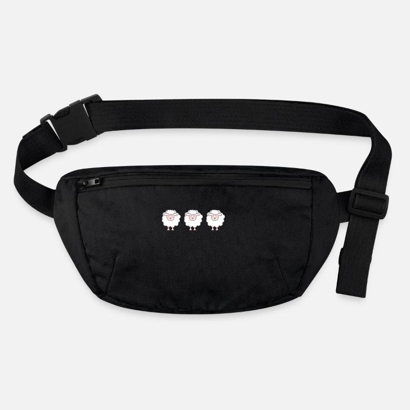 Schaf Stanley/Stella recycelte Gürteltasche