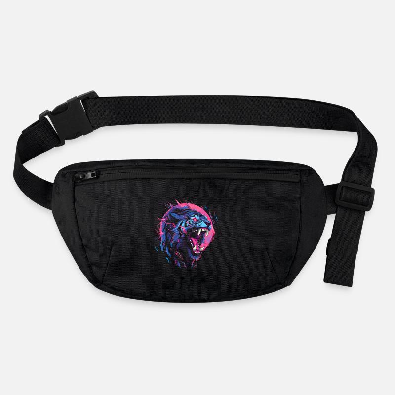 Tigre synthwave Sac banane recyclé Stanley/Stella