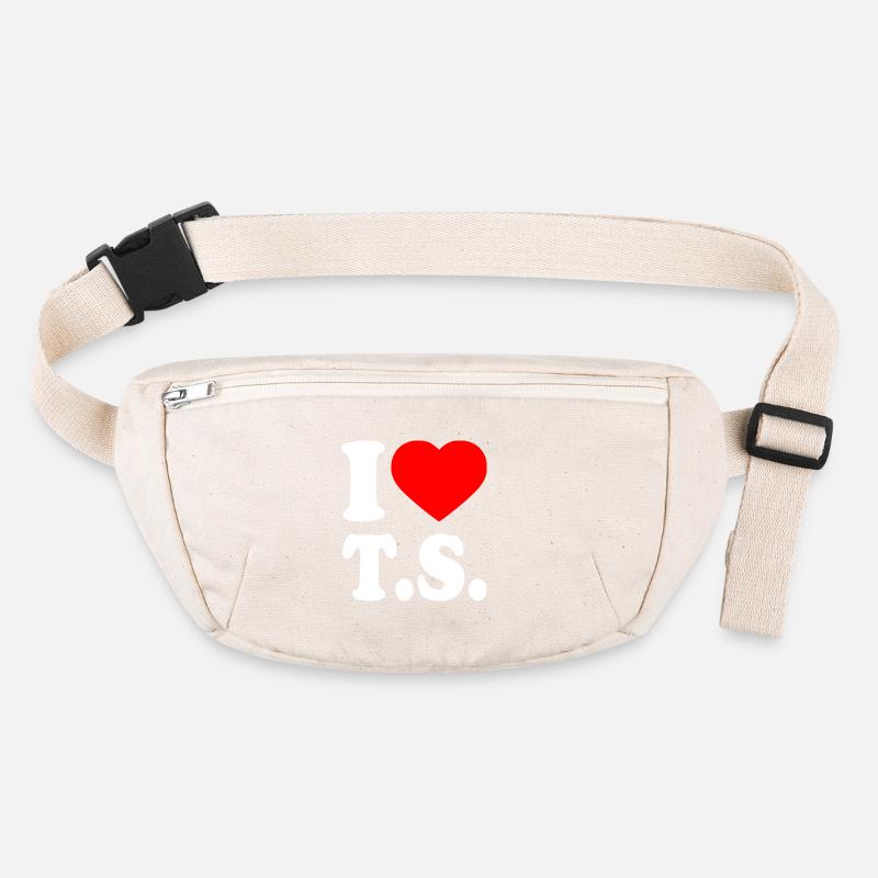 I love ts Stanley/Stella recycelte Gürteltasche