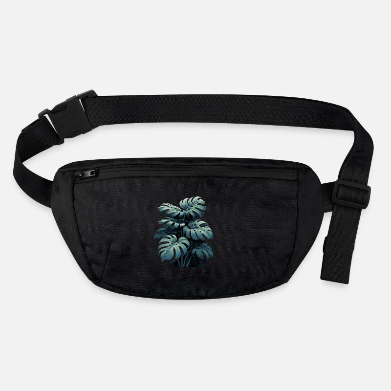 Monstera deliciosa rainforest gift Stanley/Stella recycled Hip Bag 