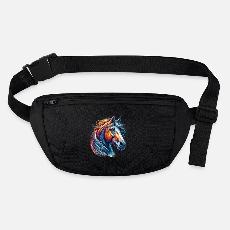 Pferd Stanley/Stella recycelte Gürteltasche