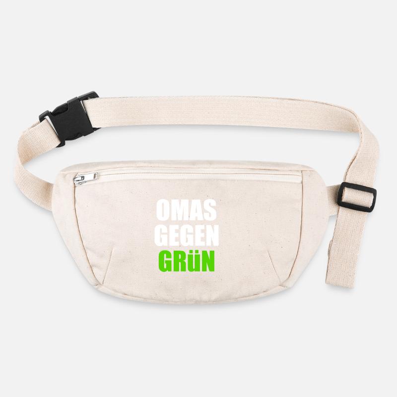 Omas gegen grün Stanley/Stella recycelte Gürteltasche