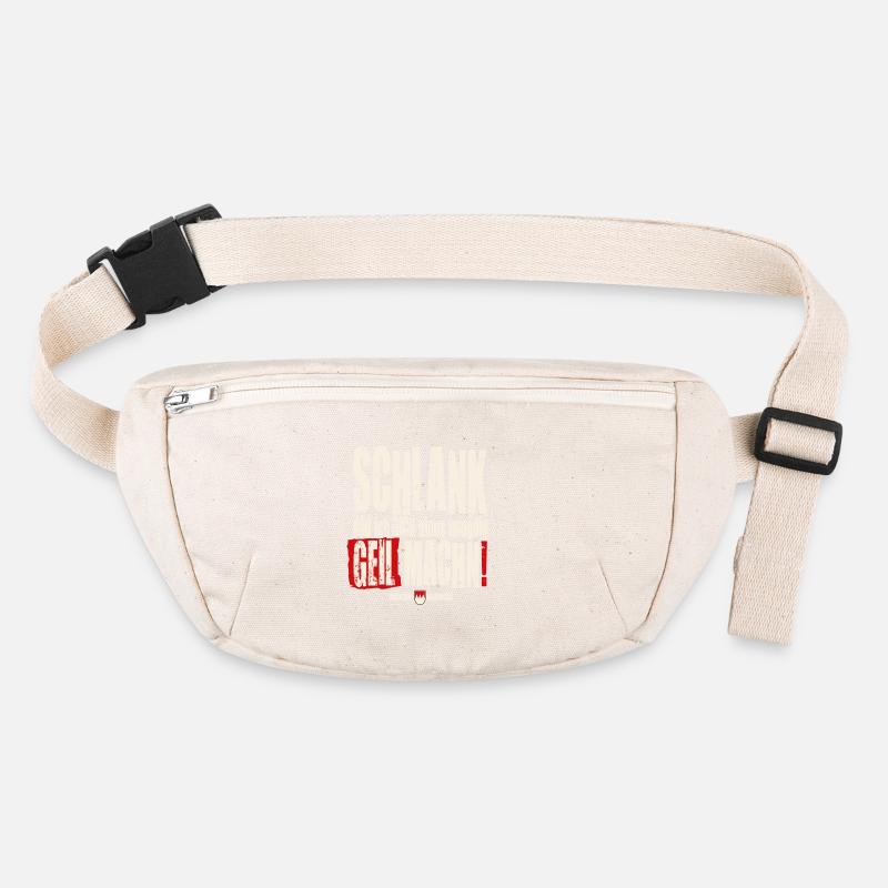 Schlank däd ich Dich blous unnödich geil machen! Stanley/Stella recycelte Gürteltasche