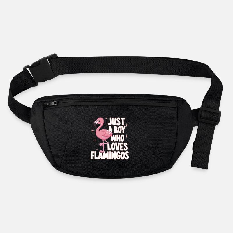 Flamingo Animal Pink Stanley/Stella recycled Hip Bag 