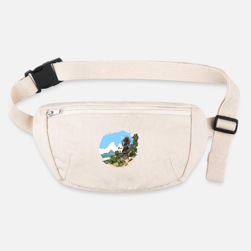 Der Indianer am Strand Stanley/Stella recycelte Gürteltasche