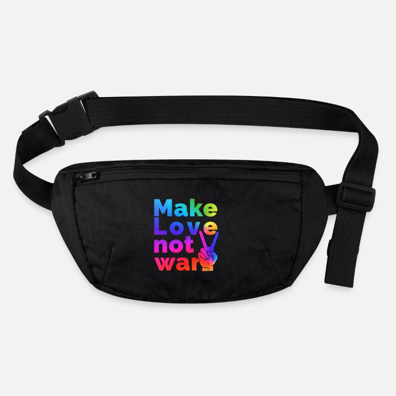 make love Stanley/Stella recycled Hip Bag 