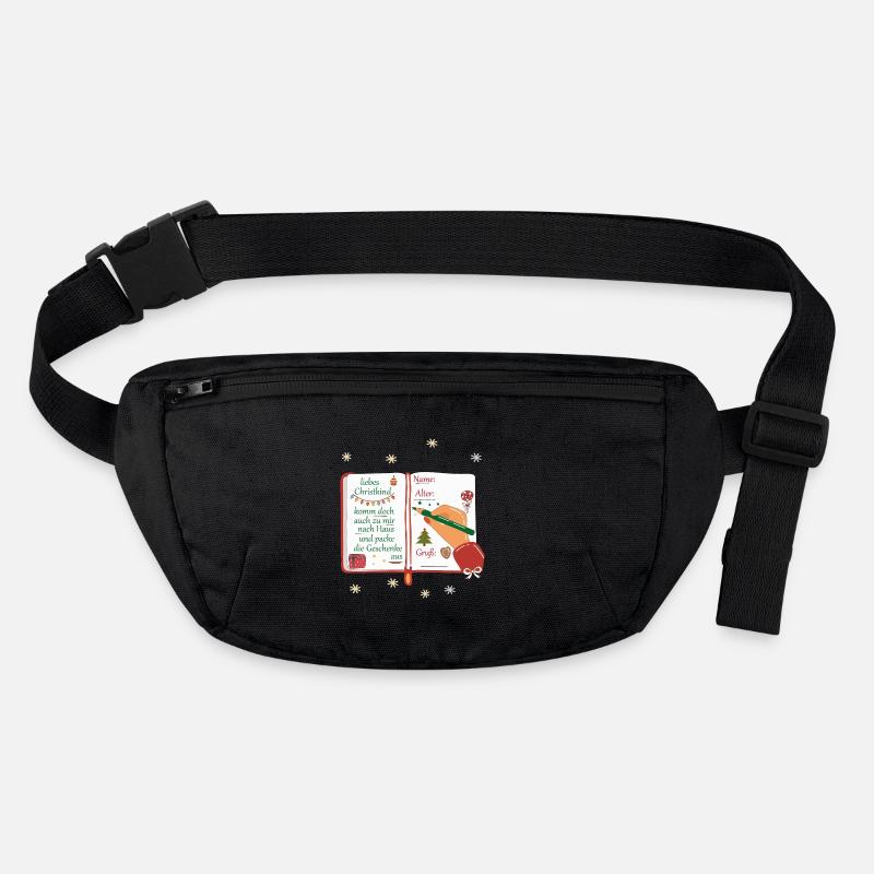 Liste de souhaits Enfant Jésus Sac banane recyclé Stanley/Stella