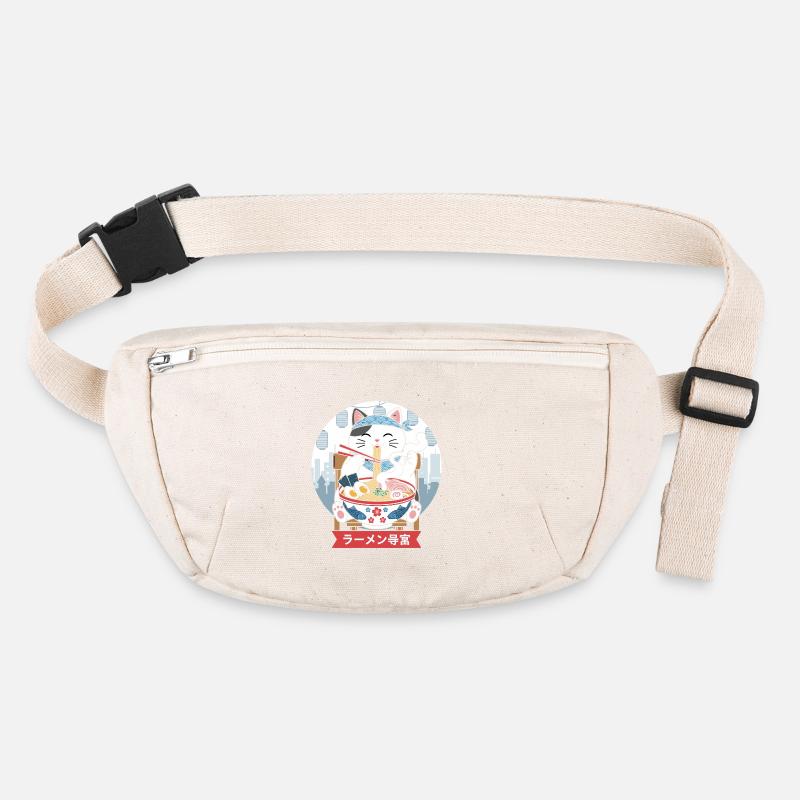 Neko Ramen Feast Stanley/Stella recycled Hip Bag 