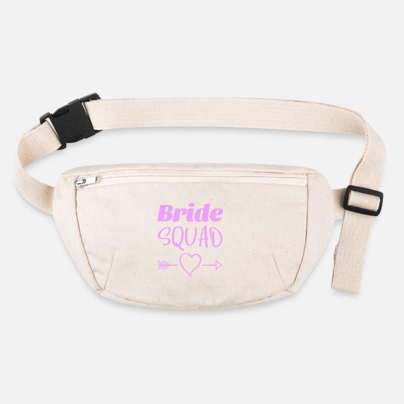 Bride Squad Herz Pfeile Design Stanley/Stella recycelte Gürteltasche