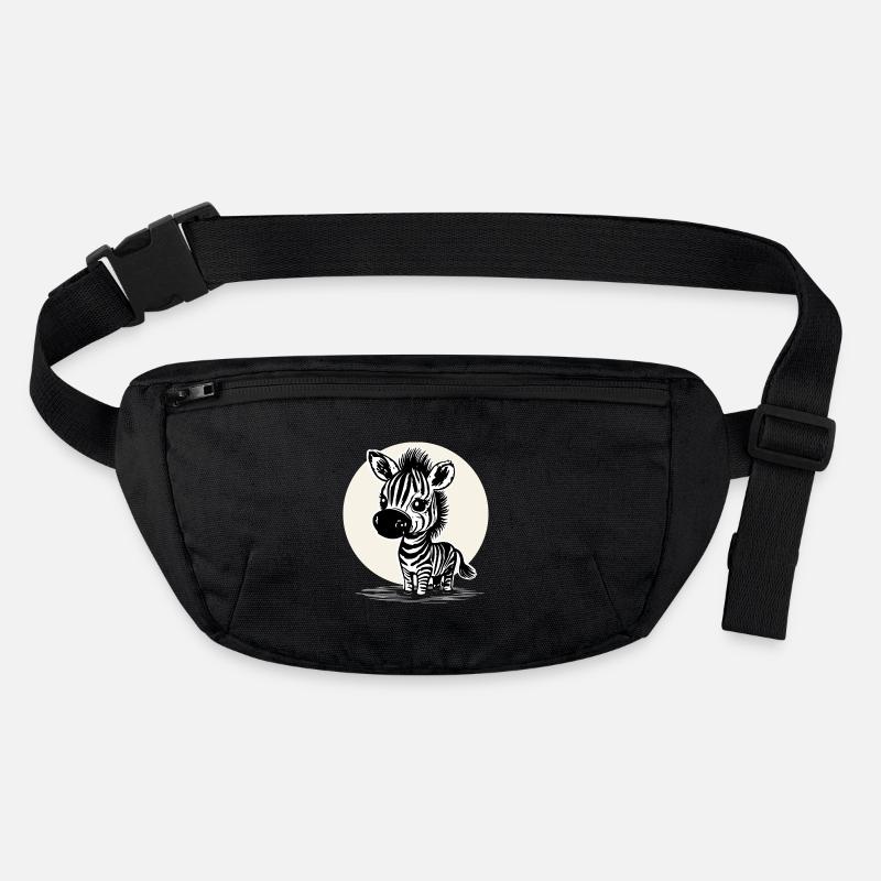 Zèbre mignon – Motif d’animal mignon Sac banane recyclé Stanley/Stella
