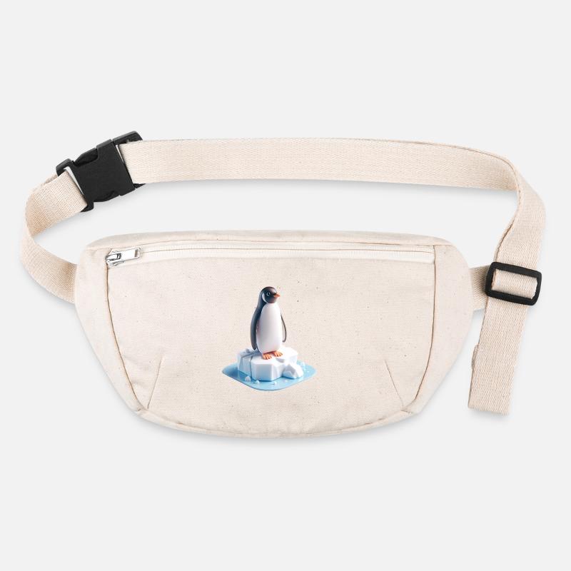 Bloc Pingouin sur glace 3D Sac banane recyclé Stanley/Stella