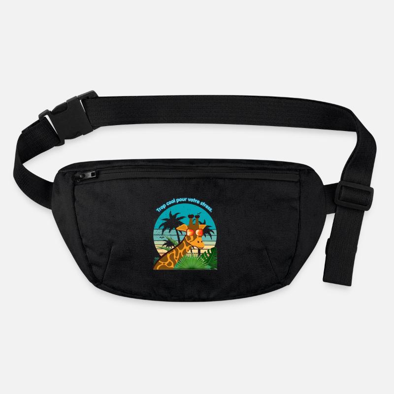La girafe cool Sac banane recyclé Stanley/Stella