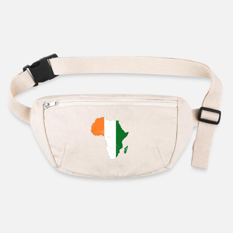 Elfenbeinküste Flagge Afrika used Stanley/Stella recycelte Gürteltasche