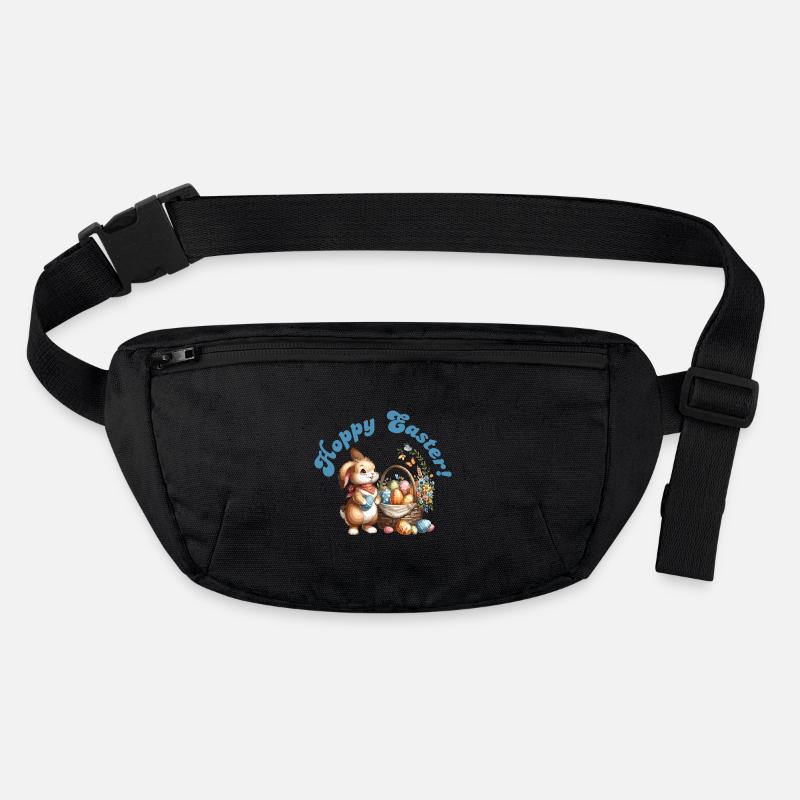 Hoppy Easter Stanley/Stella recycled Hip Bag 