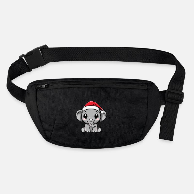 Elefant Weihnachten Niedlich Stanley/Stella recycelte Gürteltasche