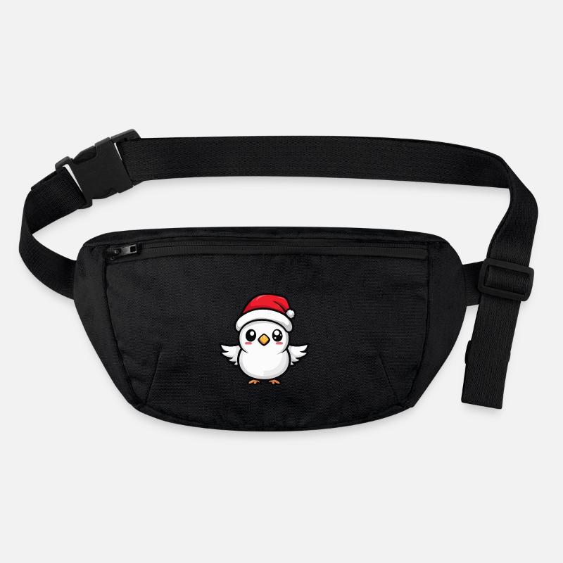 Colombe oiseau Noël mignon Sac banane recyclé Stanley/Stella