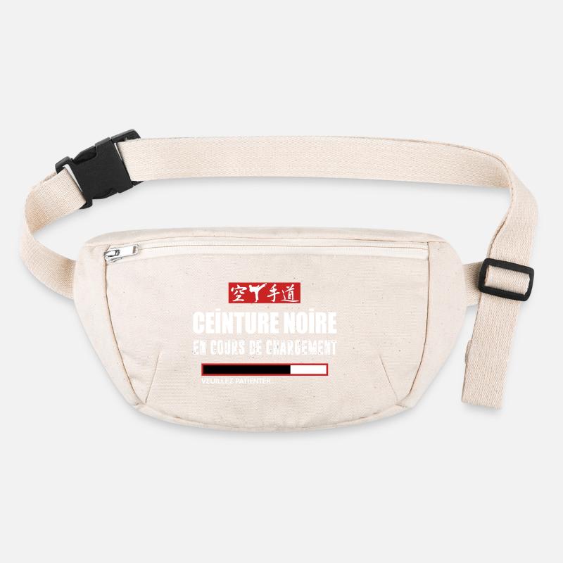 Karate - ceinture noire Sac banane recyclé Stanley/Stella
