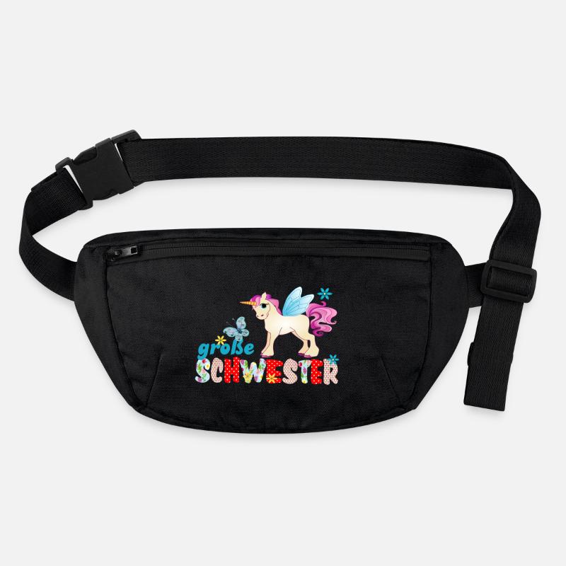 große Schwester Einhorn Stanley/Stella recycelte Gürteltasche