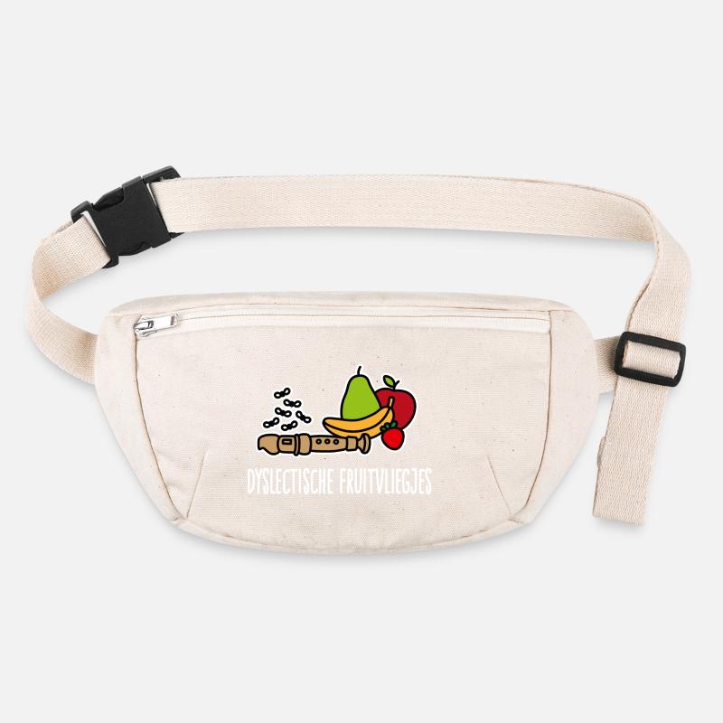 Dyslexic fruit flies dyslexia recorder Stanley/Stella recycled Hip Bag 