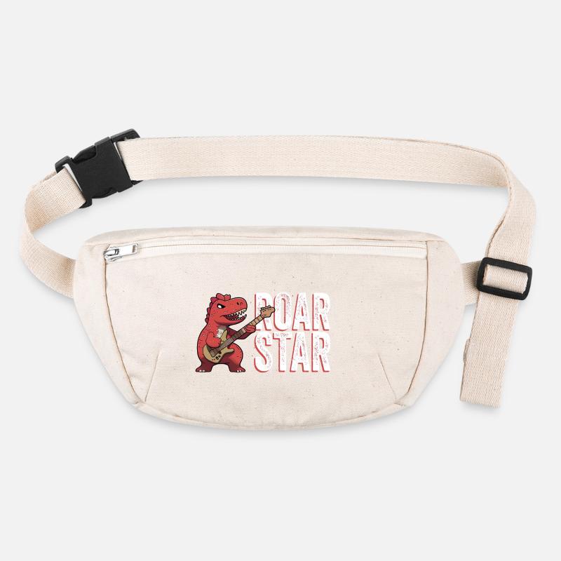 Rock star des dinosaures. Sac banane recyclé Stanley/Stella