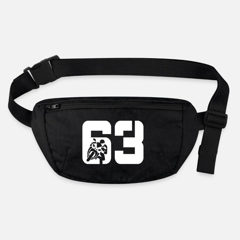 63 Motorrad Biker Stanley/Stella recycelte Gürteltasche