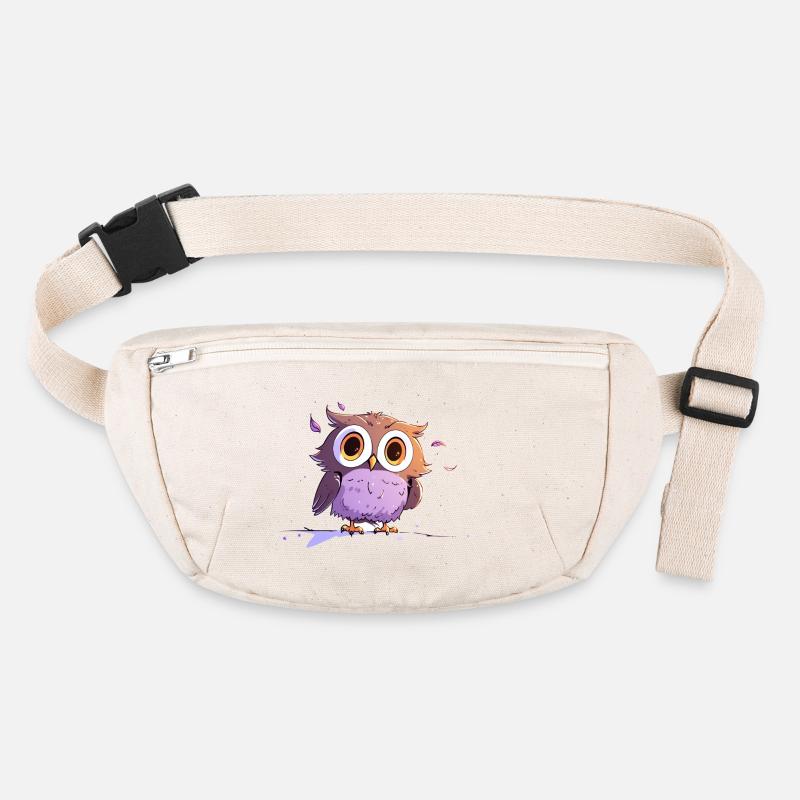 Hibou surpris Sac banane recyclé Stanley/Stella