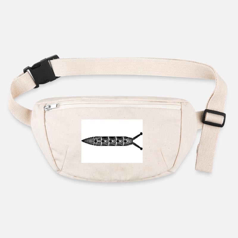 Kackschnecke Stanley/Stella recycelte Gürteltasche