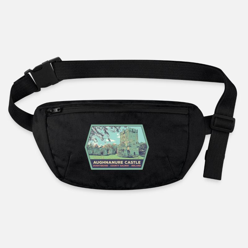 Aughnanur Castle, Oughterard in Ireland Stanley/Stella recycled Hip Bag 