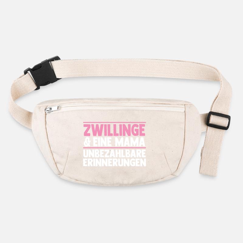 Mama Von Zwillingen Stanley/Stella recycelte Gürteltasche