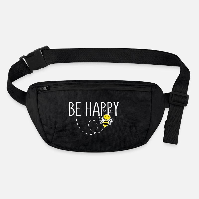 Be Happy Biene Statement Happy Stanley/Stella recycelte Gürteltasche