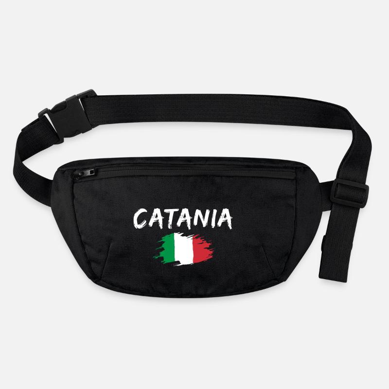 Catane Italie Drapeau Catane Sac banane recyclé Stanley/Stella