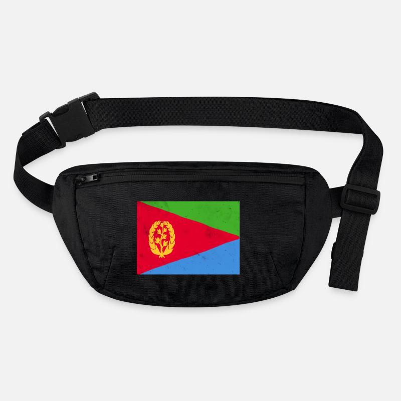 Drapeau érythréen – Identité africaine Sac banane recyclé Stanley/Stella