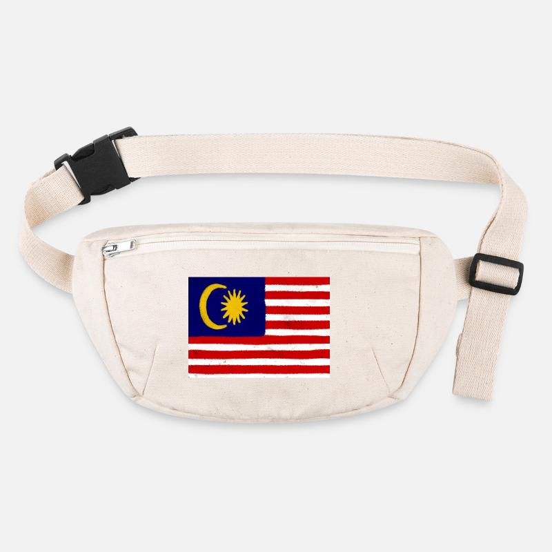 Drapeau de la Malaisie Sac banane recyclé Stanley/Stella