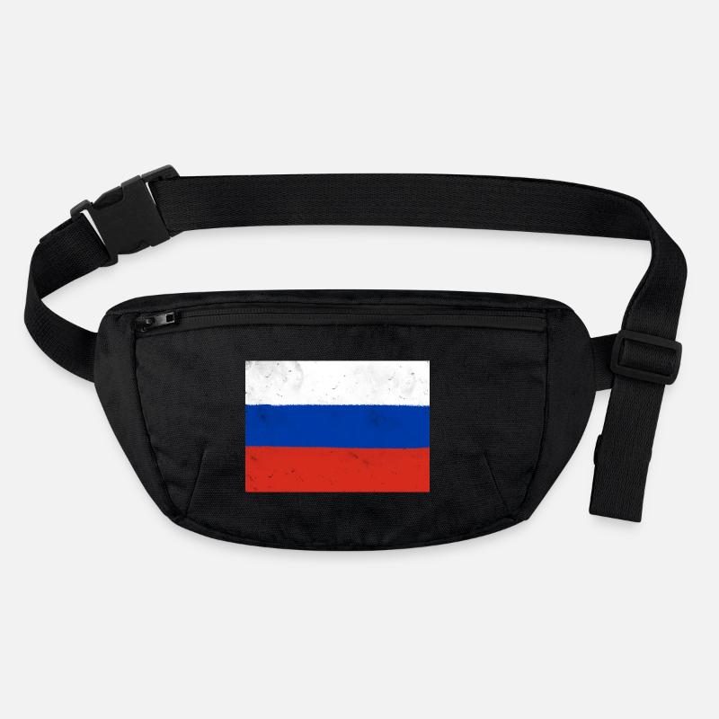 Drapeau de la Russie Sac banane recyclé Stanley/Stella