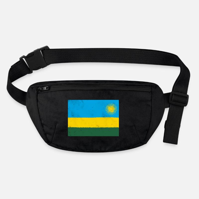 Drapeau du Rwanda Sac banane recyclé Stanley/Stella