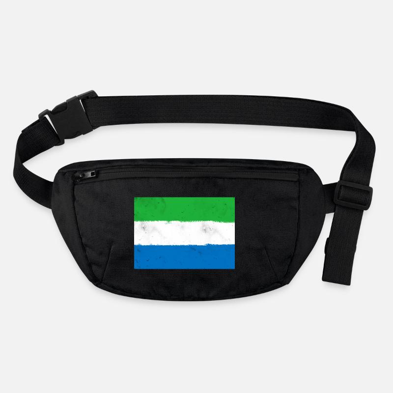 Drapeau de la Sierra Leone Sac banane recyclé Stanley/Stella