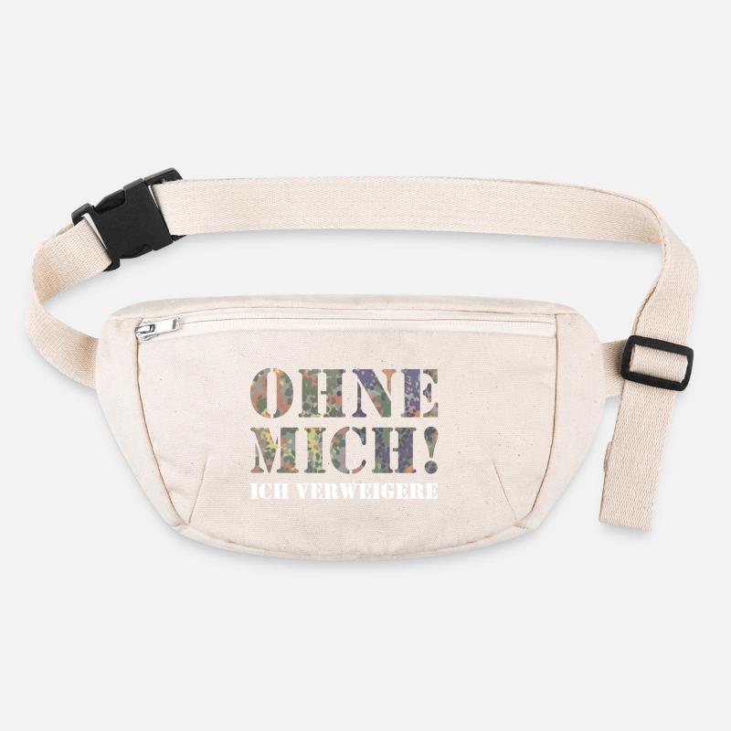 Without me Stanley/Stella recycled Hip Bag 