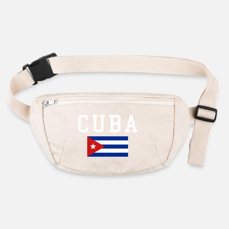 Cuba Flagge Stanley/Stella recycelte Gürteltasche