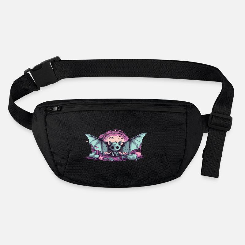 Goth Pastel Kawaii Fledermaus Anime Style Stanley/Stella recycelte Gürteltasche