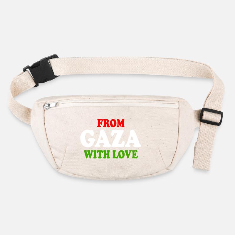 From gaza with love Stanley/Stella recycelte Gürteltasche