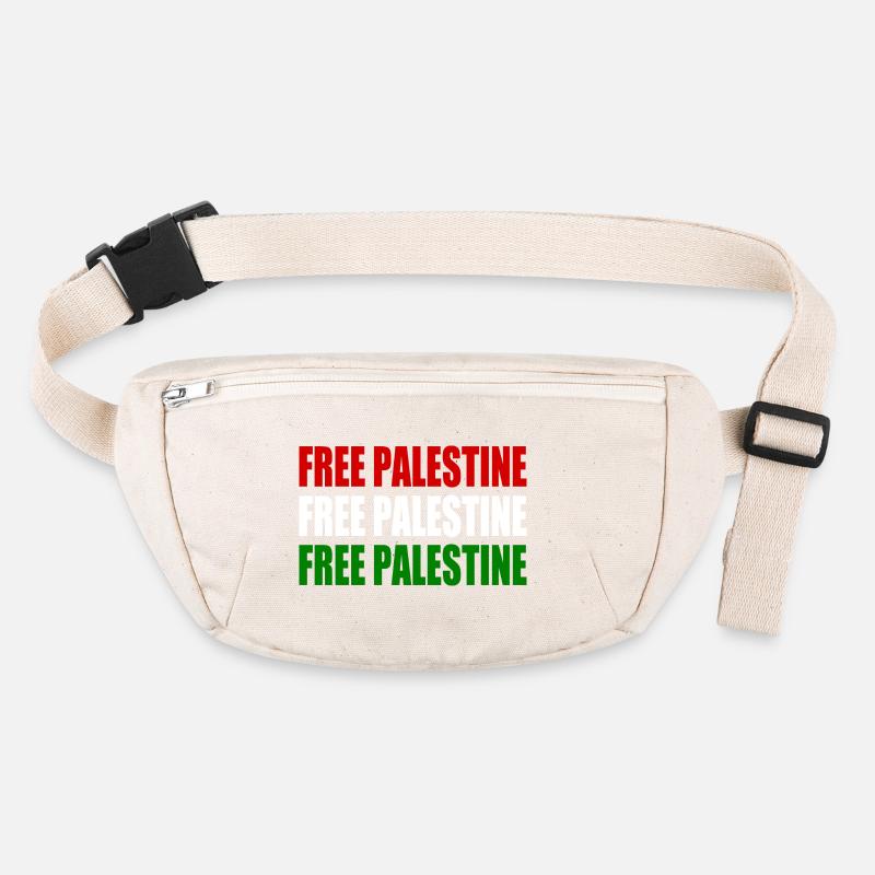 Free palestine Sac banane recyclé Stanley/Stella
