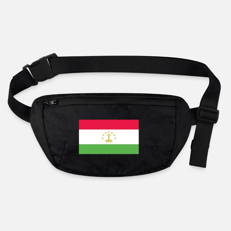 Tadschikistan Flagge Stanley/Stella recycelte Gürteltasche