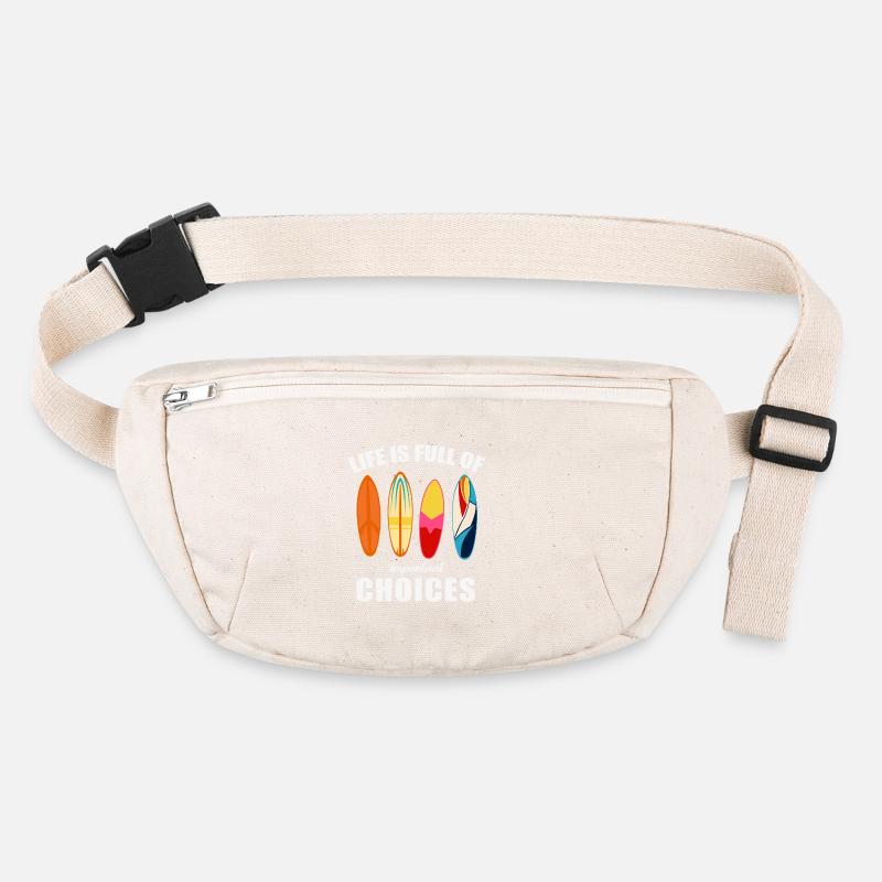 surfing, surfing, surfing, surf spot Stanley/Stella recycled Hip Bag 