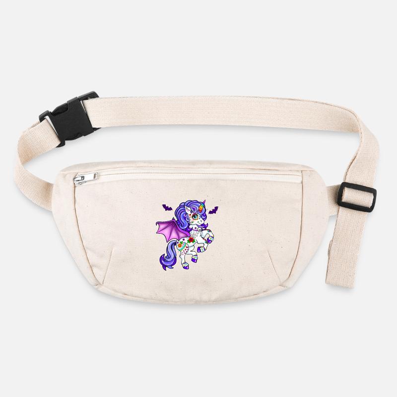 Licorne Halloween Bat Sac banane recyclé Stanley/Stella